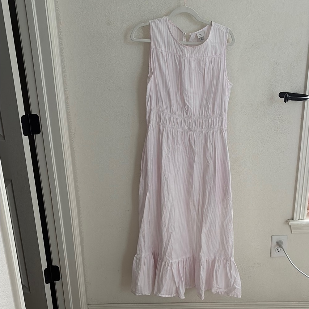 Elegant Pink Sleeveless Dress